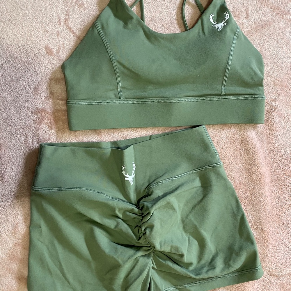 Bucked Up - Sage Green set